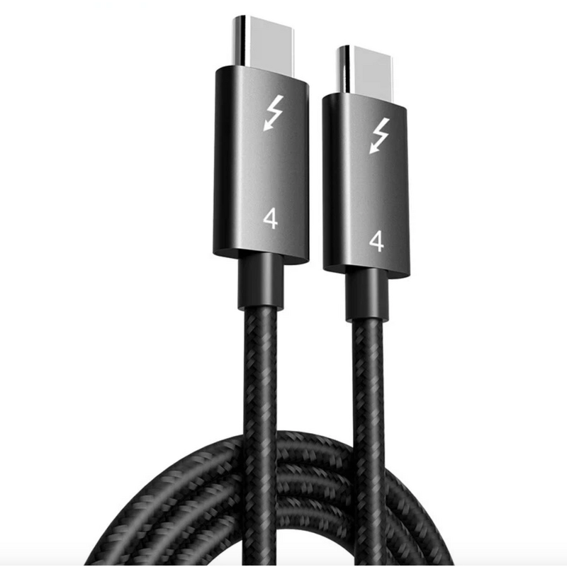 USB Cable - Manufacturer Thunderbolt 4 0.3-1M 40Gbps 8K 240W GPU SSD Metal