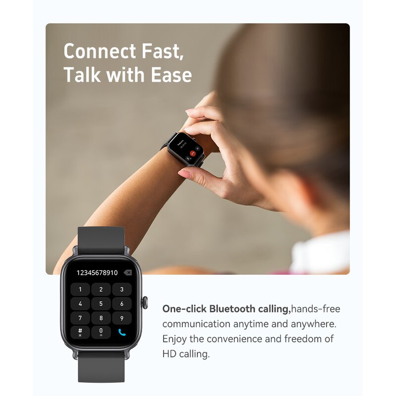 Smart Watch - Manufacturer Factory IP68 1.95" TFT Call Health Monitoring OEM/ODM