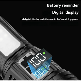 Laser Flashlight - Manufacturer 30W Aluminum Super-Bright Focusable Red Blue Lightweight