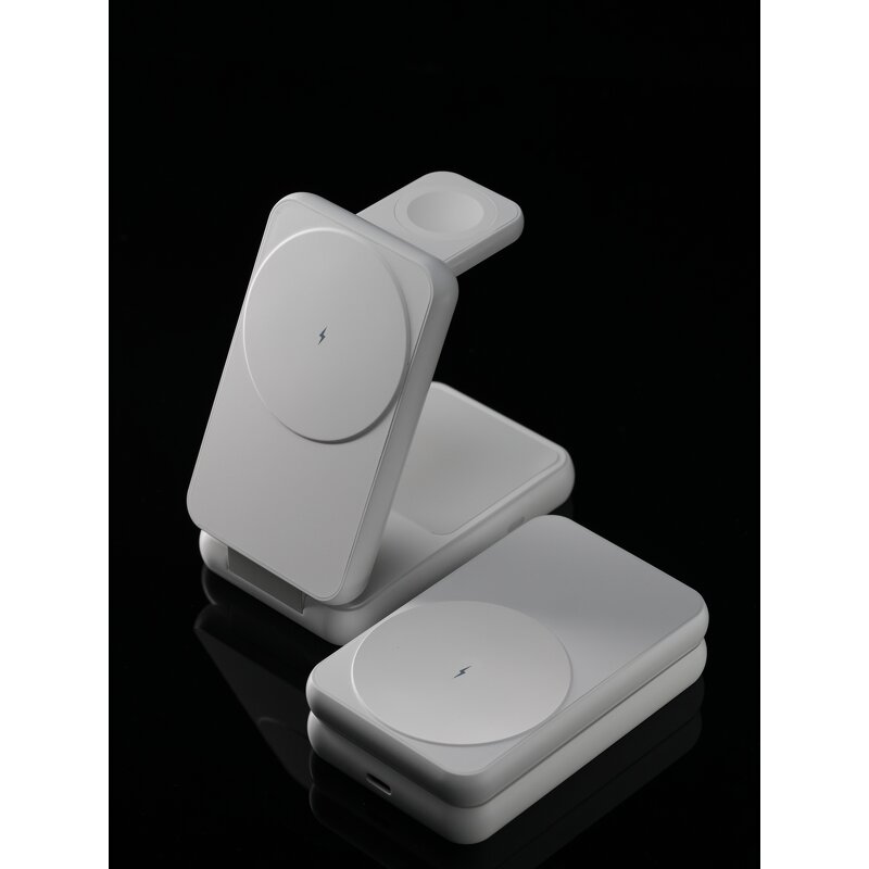 Wireless Charger - Manufacturer 15W Fast Magnetic Type-C PD 1-Year Warranty Desktop