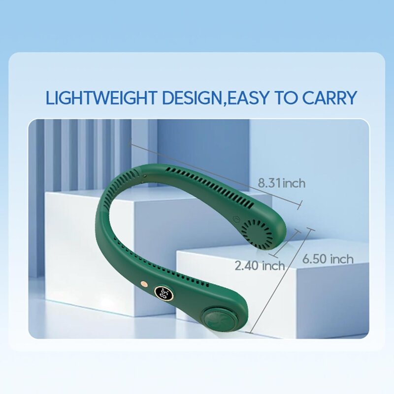 Neck Fan - Manufacturer Portable USB Bladeless Rechargeable Summer Cooling