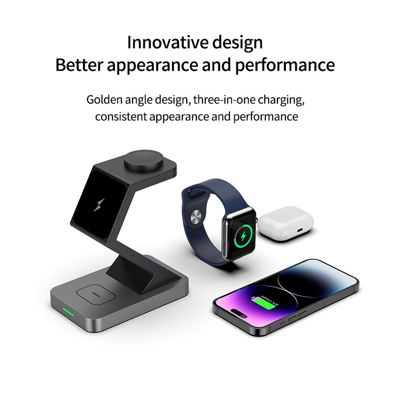 Charger Stand - Manufacturer Dual Wire Magnetic QC2.0 QC3.0 Type-C Wholesale