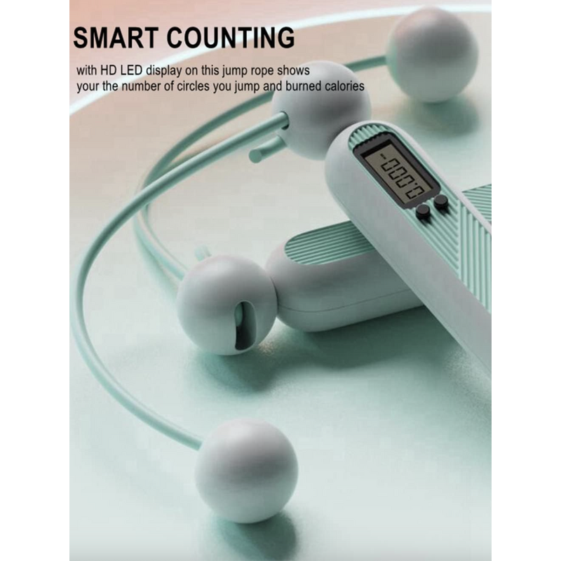 Jump Rope - Manufacturer Cordless Digital Weighted Calorie Counter Adjustable Fitness