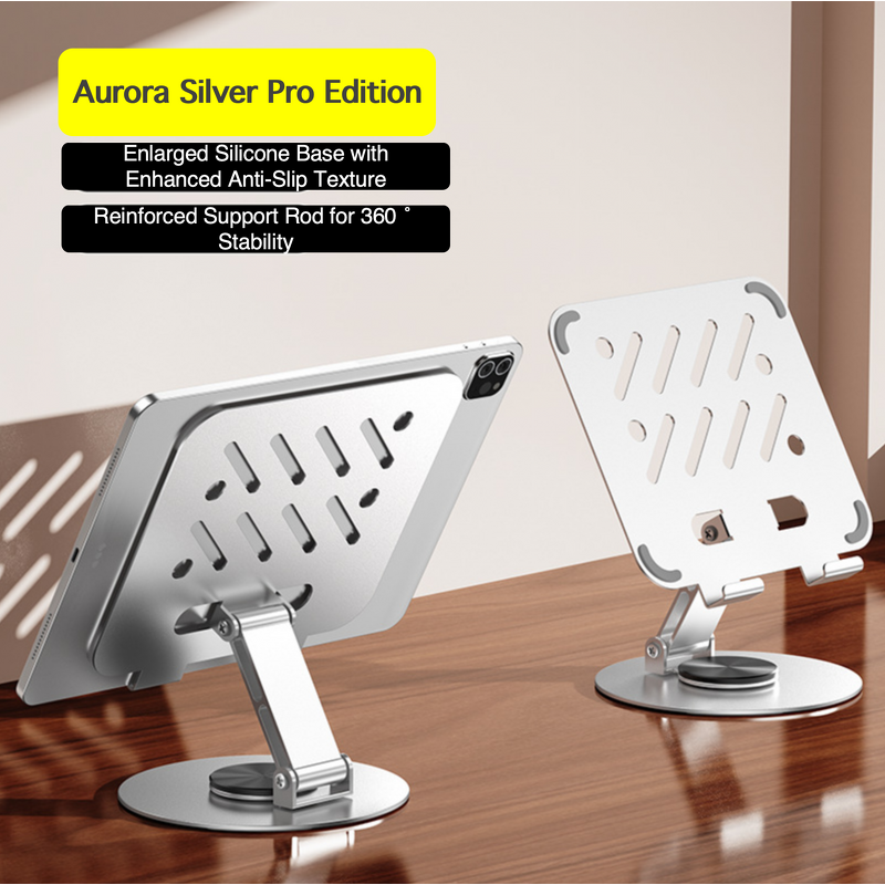 Laptop Stand - Manufacturer 360° Aluminum iPad PC Desk Magnetic Phone Holder