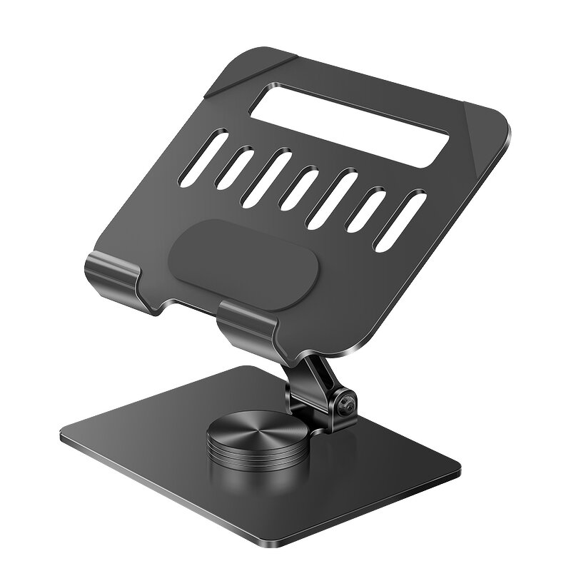 Tablet Stand - Manufacturer All-Metal 360° Multi-Angle Acrylic Base Desktop Floor
