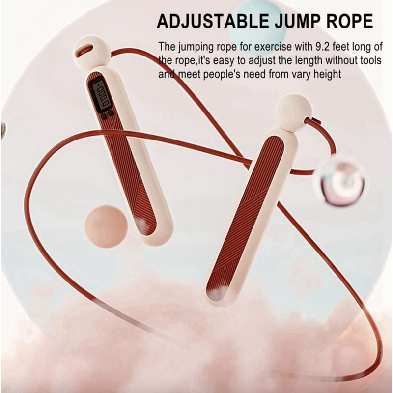 Jump Rope - Manufacturer Cordless Digital Weighted Calorie Counter Adjustable Fitness