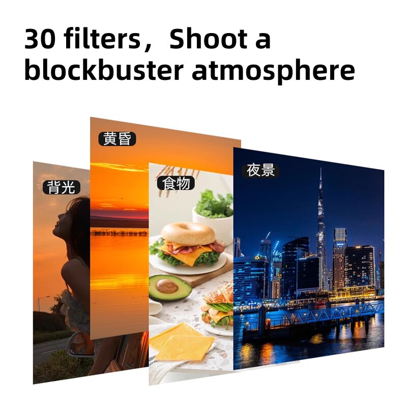 Digital Camera - Manufacturer Mirrorless 2.8" 16X 30 Filters 64MP Selfie Photography