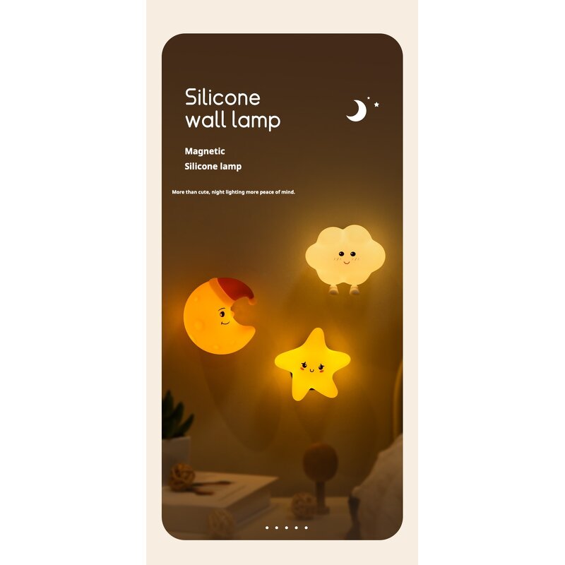 Night Light - Manufacturer Portable Baby LED Cute Nursery Soothing Travel Consumer