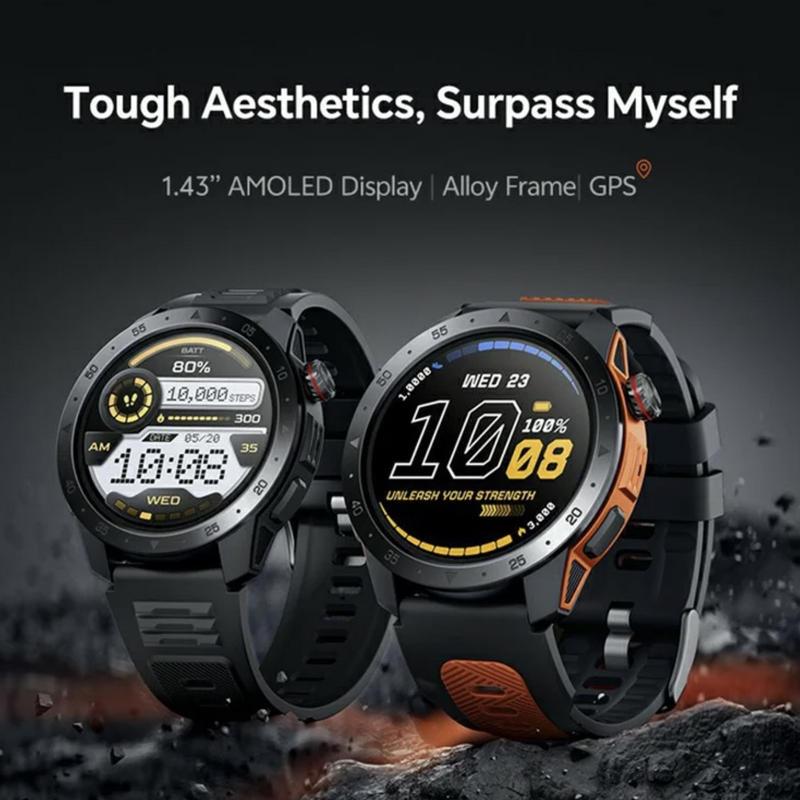Smart Watch - Manufacturer 1.43" AMOLED Silicone Multi-Sport Health Call Alarm
