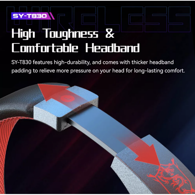 Gaming Headset - Manufacturer Wireless Low Latency Detachable Mic Surround PS5 PC