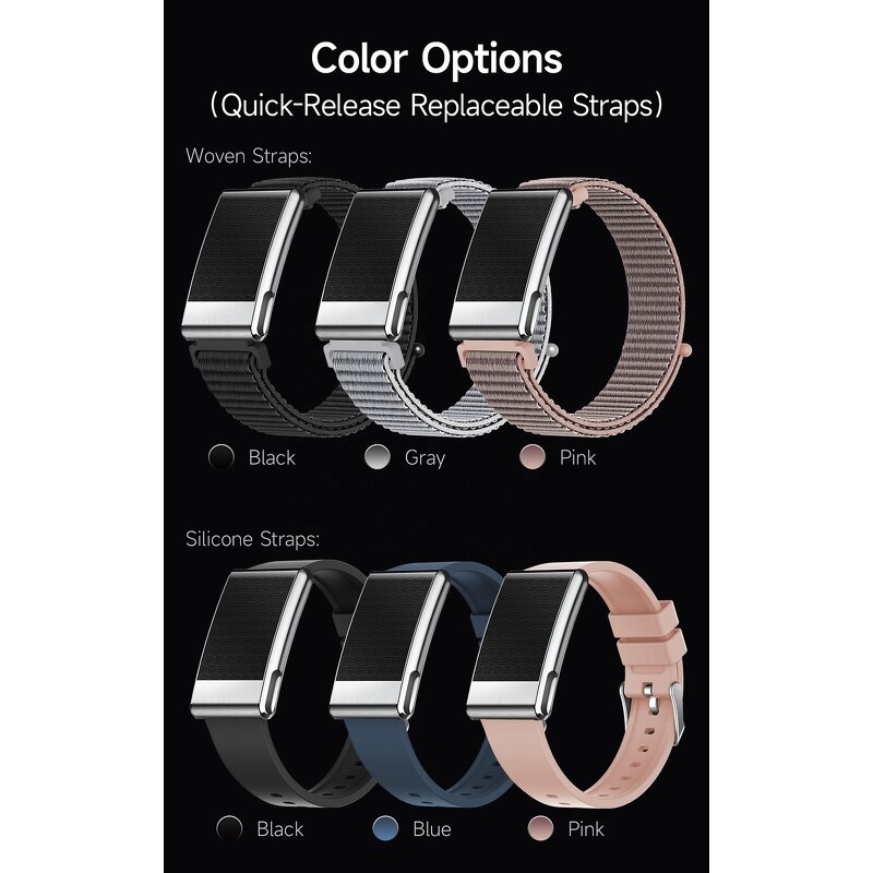 Smart Bracelet Manufacturer - E900 Screenless ECG Heart Rate IP68