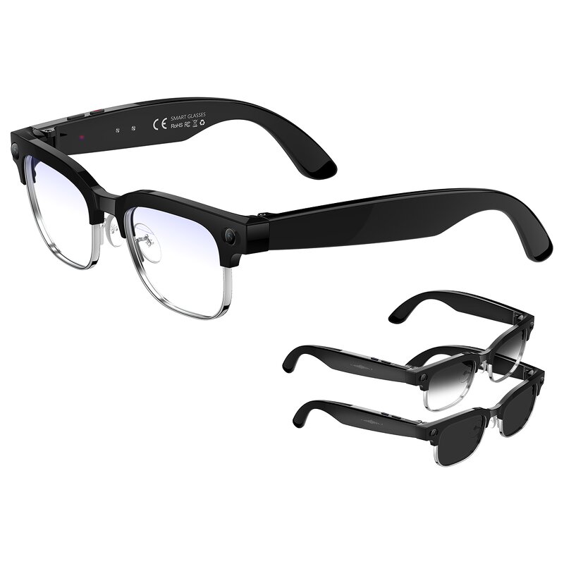 Smart Glasses Manufacturer - W630 with 8MP Camera AI Translation IP66
