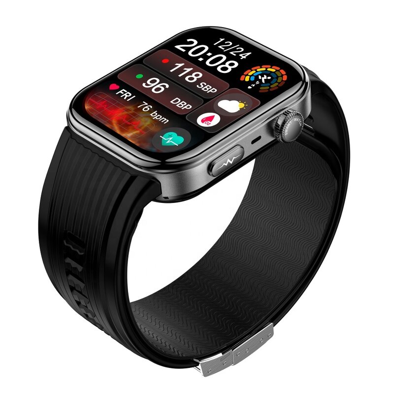 Health Smart Watch Manufacturer - Air Pump ECG BP SpO2 SOS for Elderly