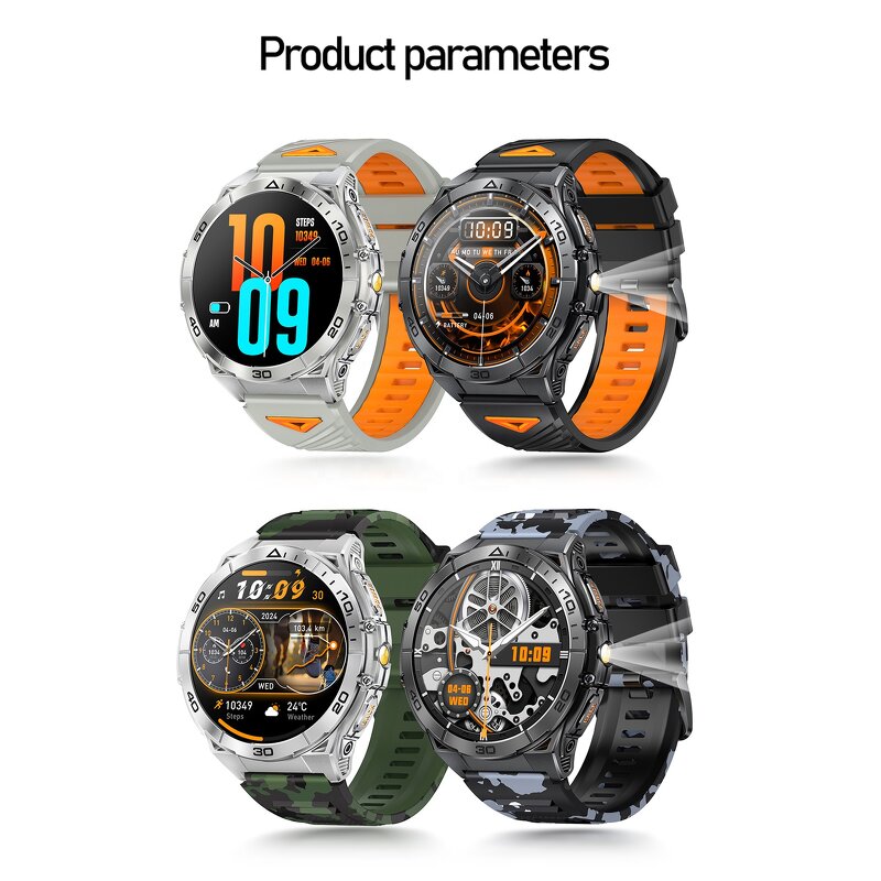 Smart Watch Manufacturer - K71 1.6" AMOLED 600mAh 30 Days Standby