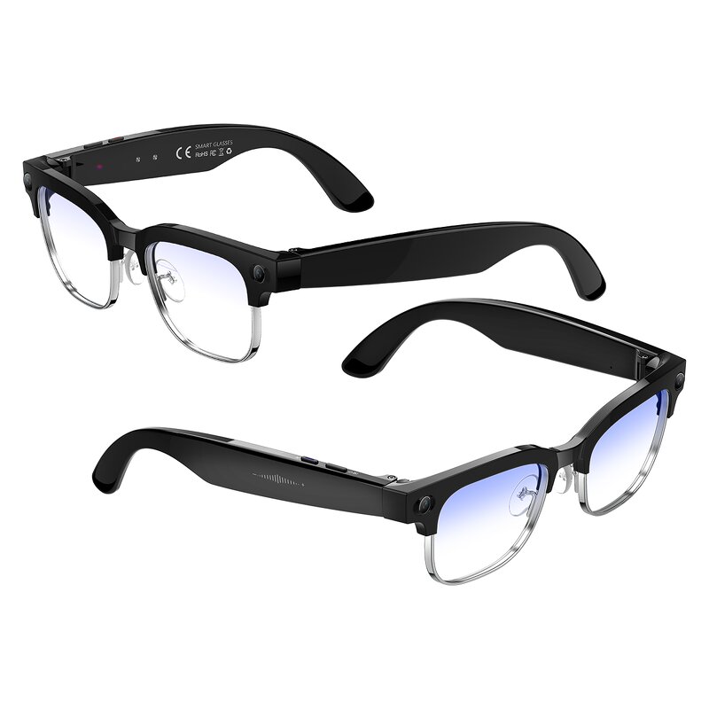 Smart Glasses Manufacturer - W630 Blue Light Blocking 8MP AI Translator