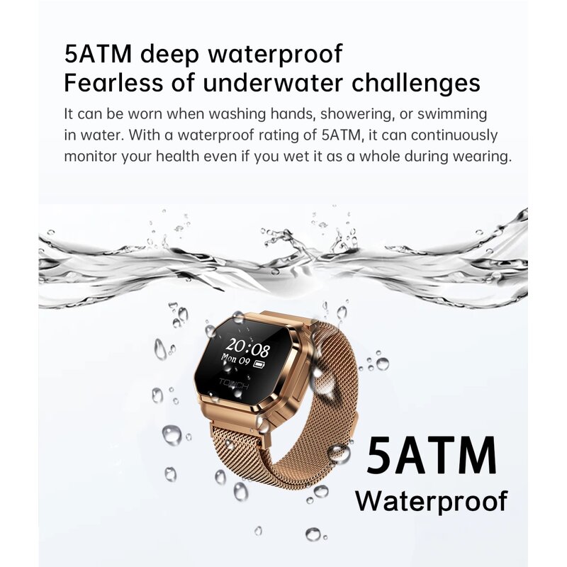 Smart Ring Manufacturer - B7 OLED Display 5ATM Waterproof Heart Rate