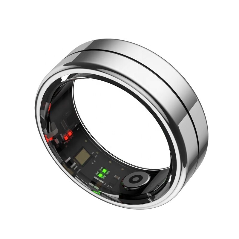 Smart Ring Manufacturer - R04 Heart Rate 5ATM Waterproof QRing App OEM