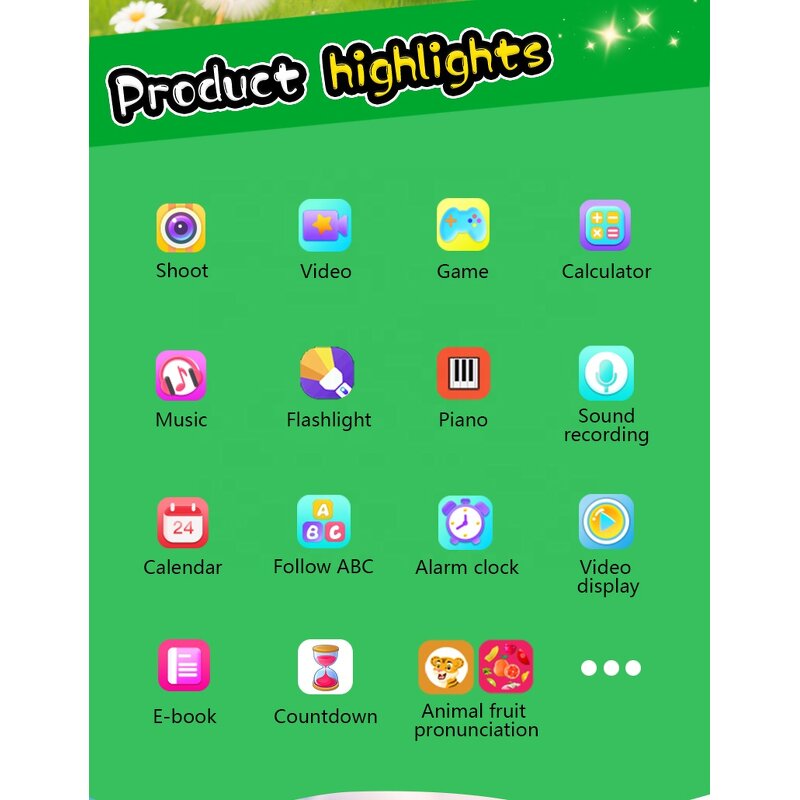 Kids Camera Manufacturer - W5 2.8 Inch Touch with 32GB Memory