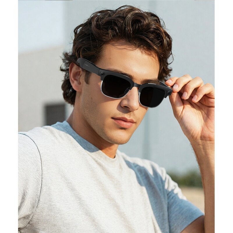 Smart Sunglasses Manufacturer - W630 with 8MP Camera AI Translator IP66