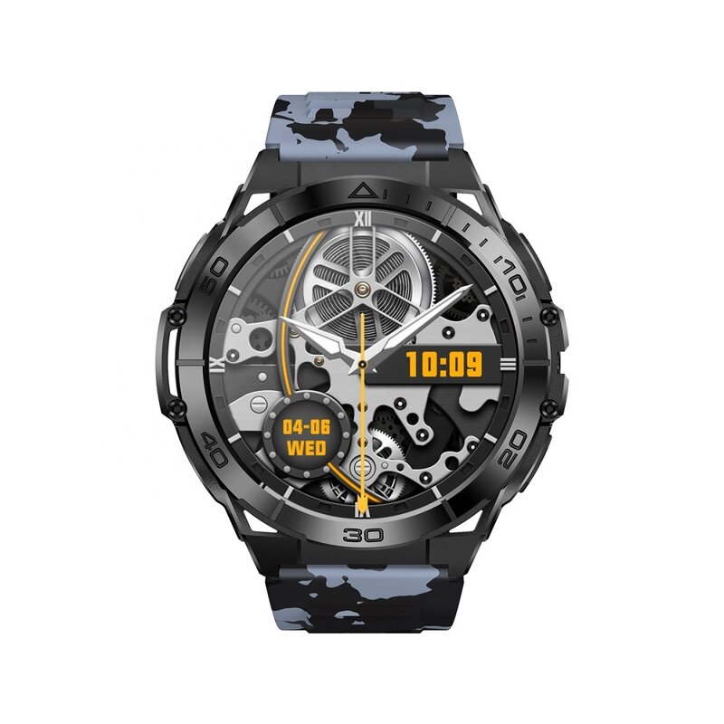 Outdoor Smartwatch Manufacturer - K71 AMOLED 600mAh LED Flashlight IP68