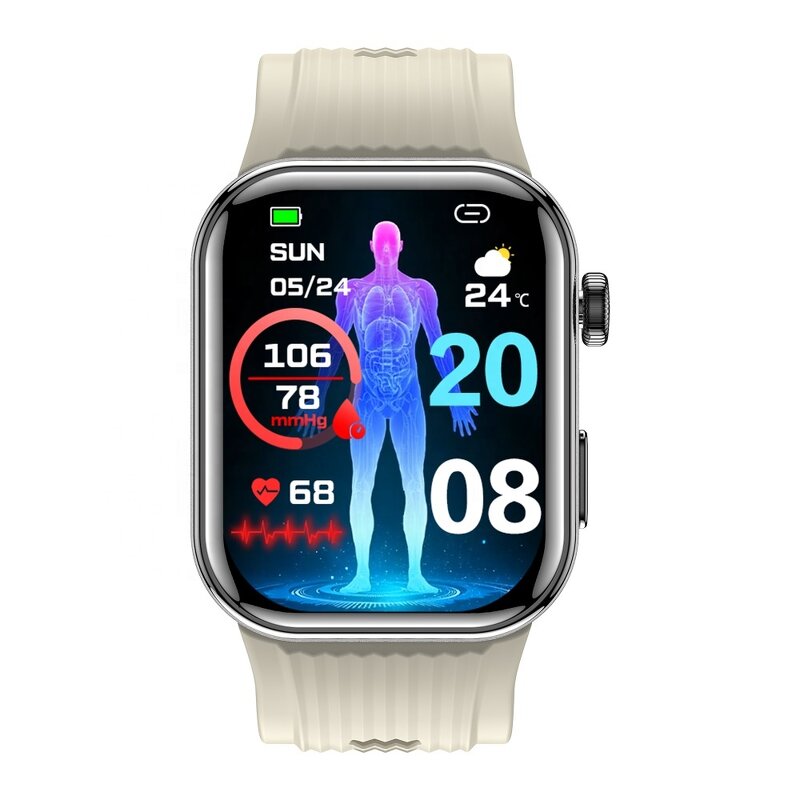 Smart Watch Manufacturer - Air Pump Blood Pressure ECG AMOLED BT Calling