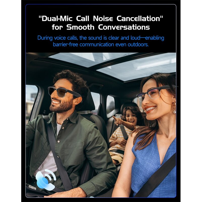 Smart Glasses Manufacturer - W630 with 8MP Camera AI Translation IP66