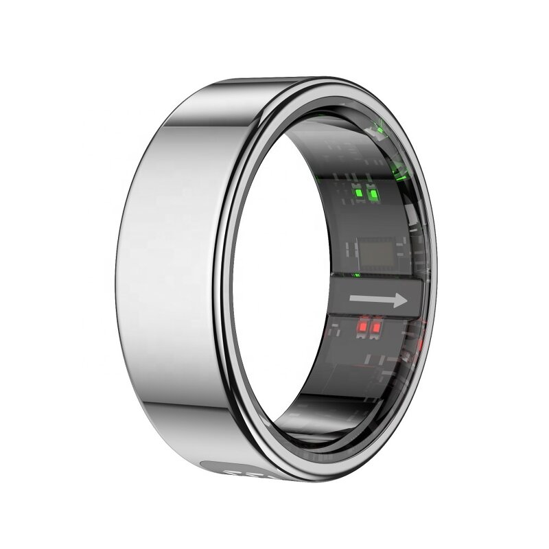 Smart Ring Manufacturer - R11 with Screen Touch Pad Heart Rate