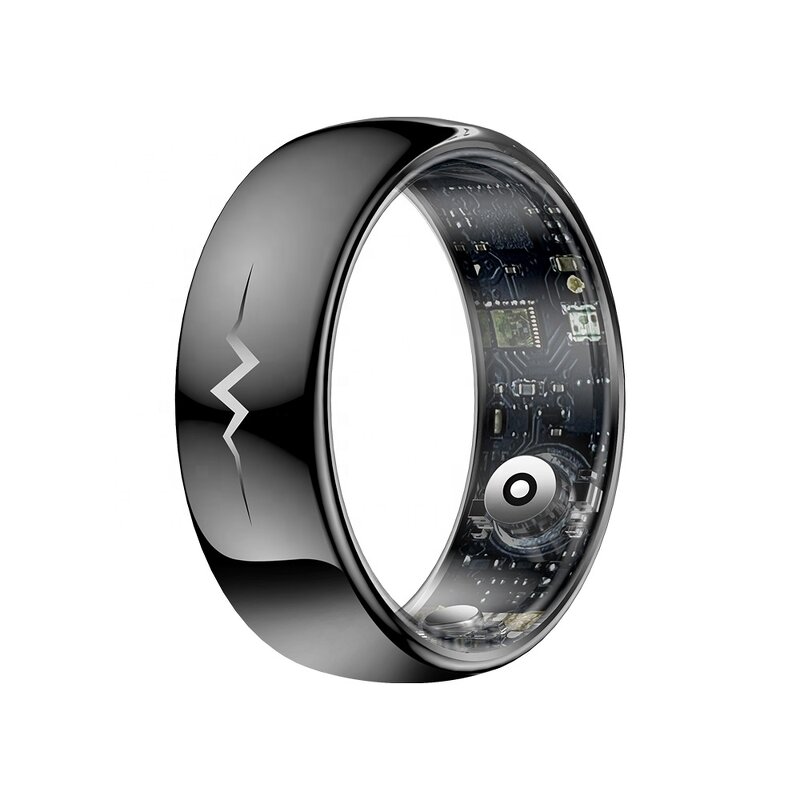 Smart Health Ring Manufacturer - Q520 ECG 5ATM Waterproof Temperature