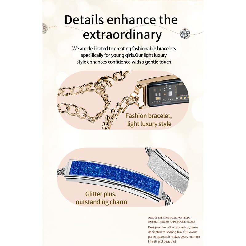 Smart Watch Manufacturer - B6 Screenless 5ATM Waterproof Heart Rate