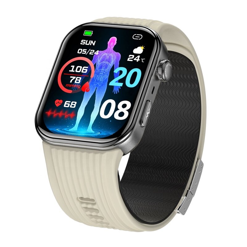 Smart Watch Manufacturer - Air Pump Blood Pressure ECG AMOLED BT Calling