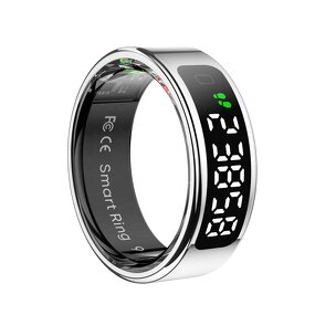 Smart Ring Manufacturer - R11 with Screen Touch Pad Heart Rate