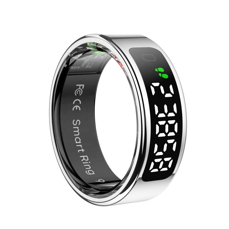 Smart Ring Manufacturer - R11 with Screen Touch Pad Heart Rate