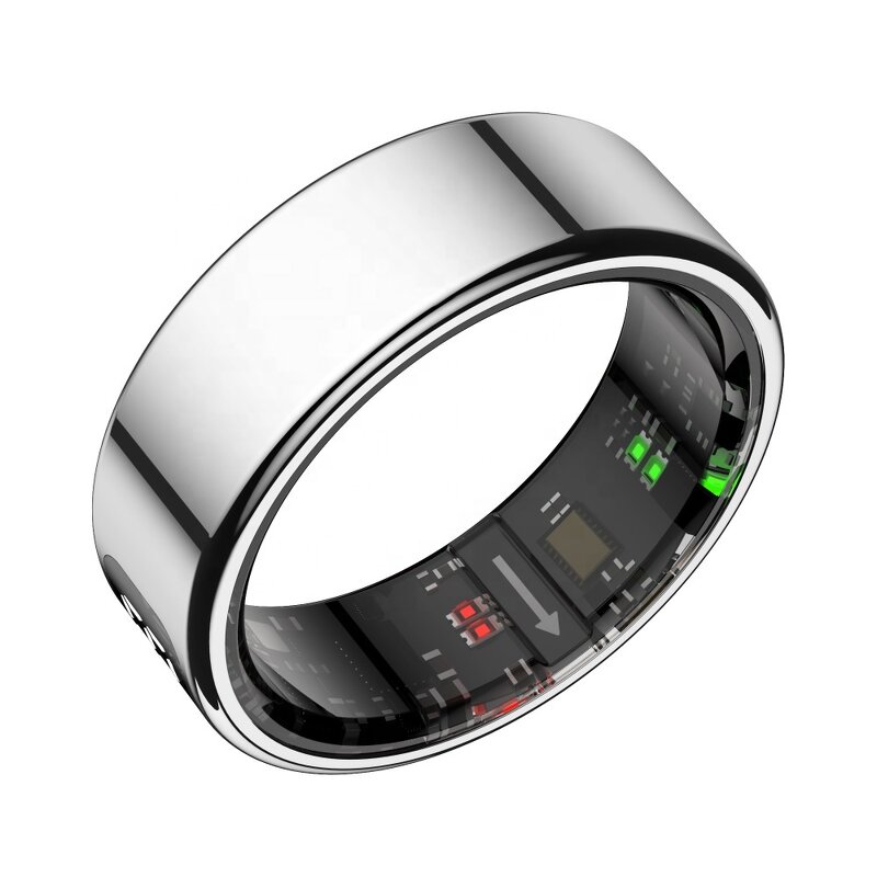 Smart Ring Manufacturer - R11 with Screen Touch Pad Heart Rate