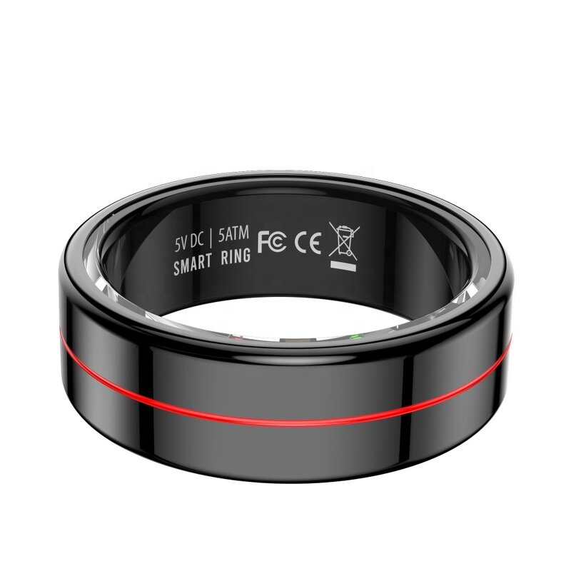 Smart Ring Manufacturer - R04 Health 5ATM Waterproof Heart Rate OEM