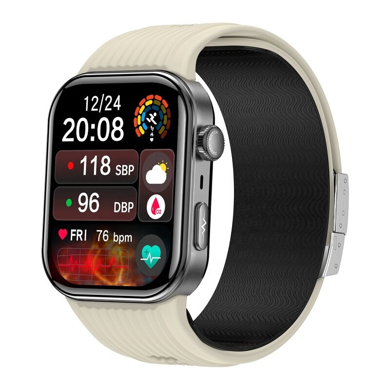 Smart Watch Manufacturer - Air Pump Blood Pressure ECG AMOLED BT Calling
