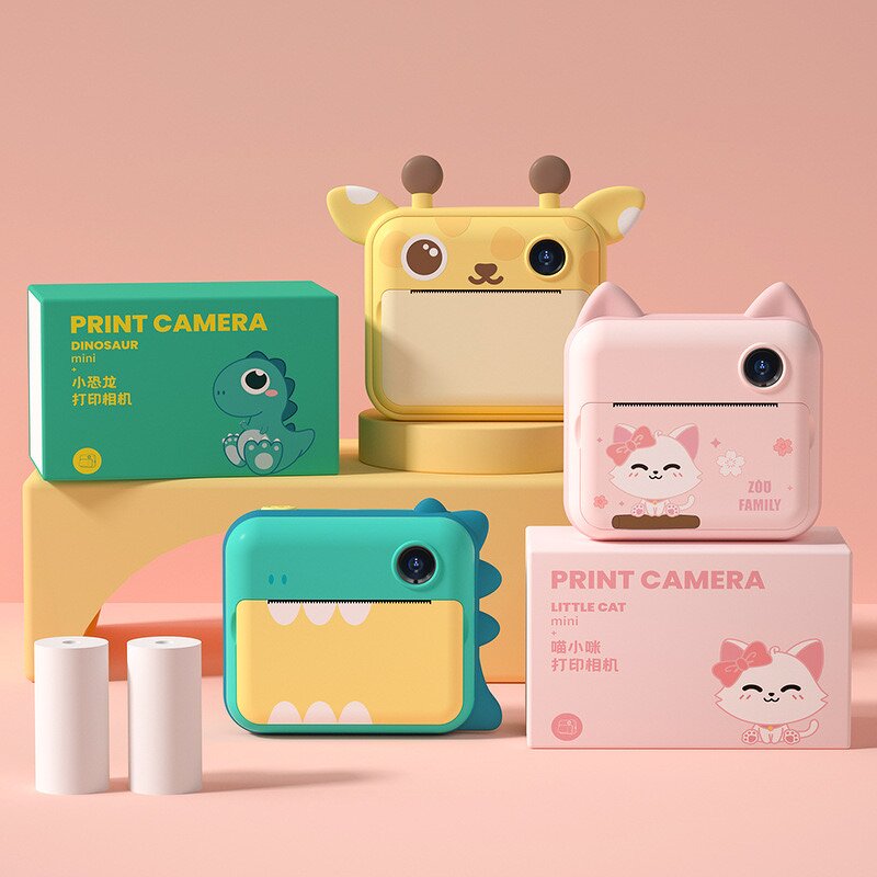 Kids Camera - Manufacturer 2025 HD Thermal Instant Print Photo Digital Gift Toy
