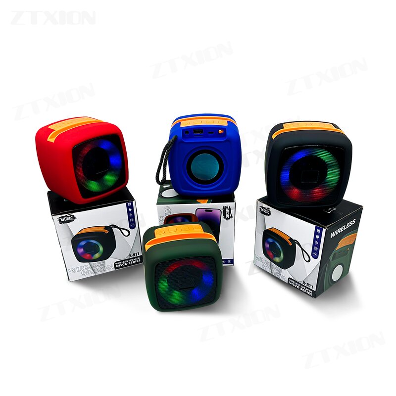 Speaker - Manufacturer X-911 Fashion Music Box Outdoor RGB Phone Holder