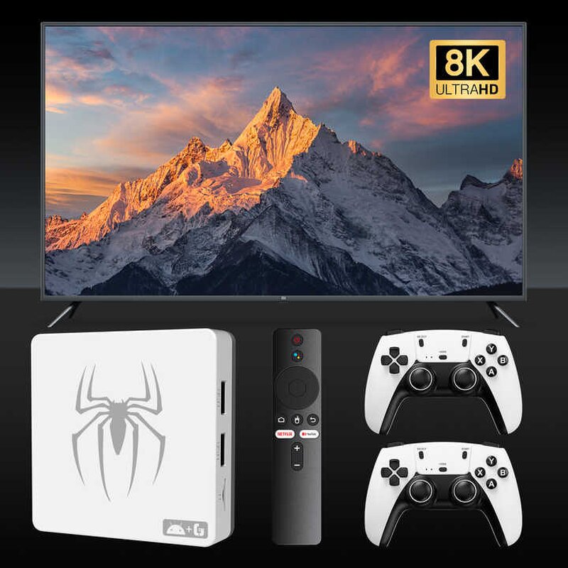 Game Console - Manufacturer G7 Retro Handheld Smart TV Box Android 12 2.4G