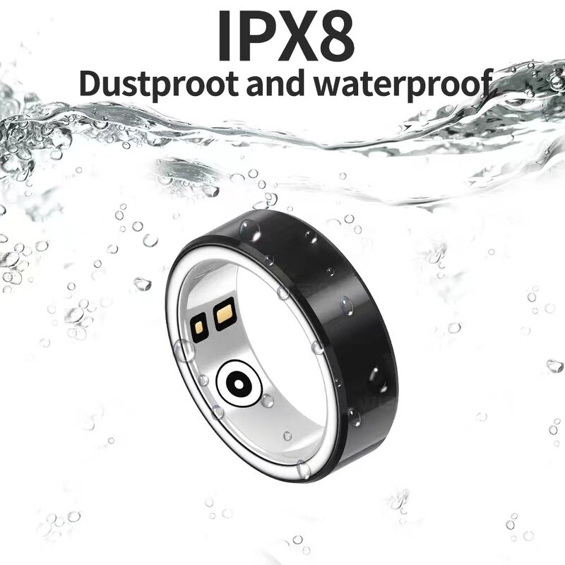 Smart Ring - Manufacturer R8 Health Fitness Tracker Sleep Heart Rate BP PK R3