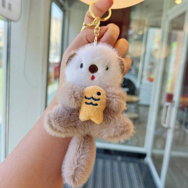 Plush Keychain - Manufacturer Otter Beaver Doll Custom Stuffed Animal Promotion Gift