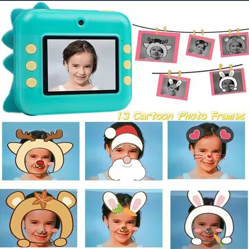 Kids Camera - Manufacturer 2025 HD Thermal Instant Print Photo Digital Gift Toy