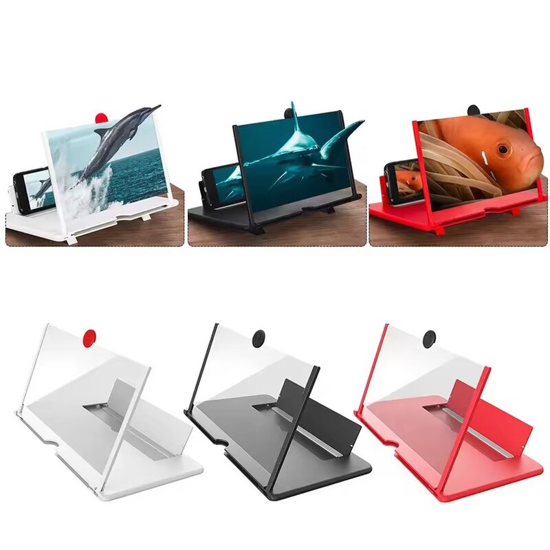 Screen Magnifier - Manufacturer 10/12/14 Inch HD Foldable Pull Out Mobile Amplifier