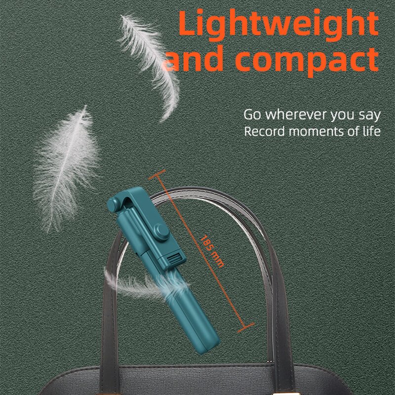 Selfie Stick - Manufacturer R1 Remote Control Tripod Wireless 360 Rotation Phone