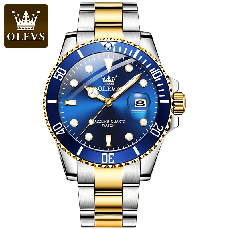 Quartz Watch - Manufacturer OLEVS 5885 2025 Fashion Business Waterproof Analog Men