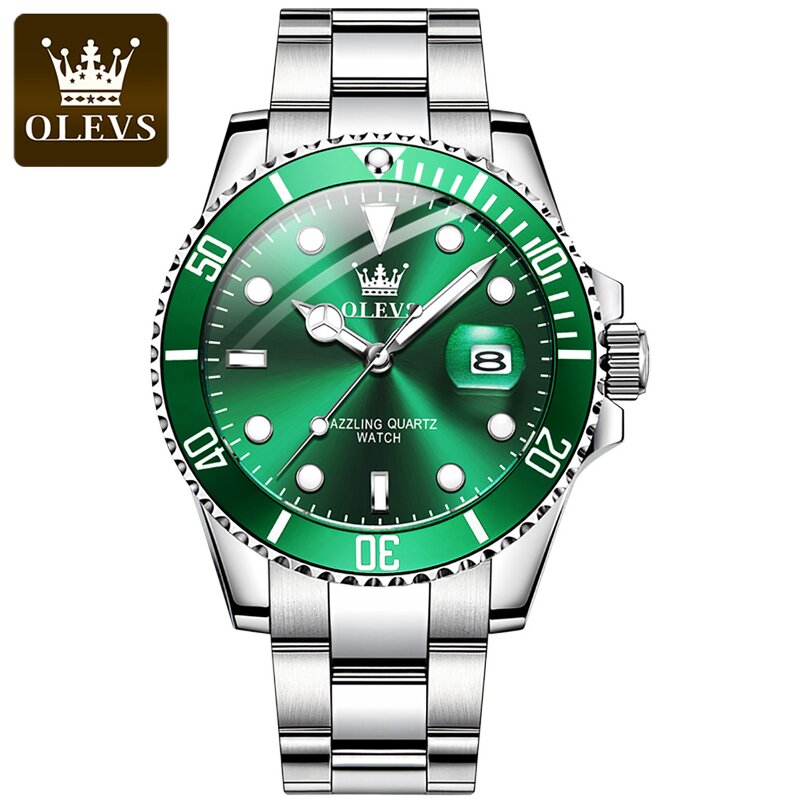 Quartz Watch - Manufacturer OLEVS 5885 2025 Fashion Business Waterproof Analog Men