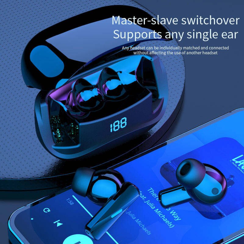 TWS Earbuds - Manufacturer Mate 60 Pro Newest BT 5.3 Touch ANC Noise Reduction