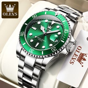 Quartz Watch - Manufacturer OLEVS 5885 Luminous Waterproof Power Reserve Men