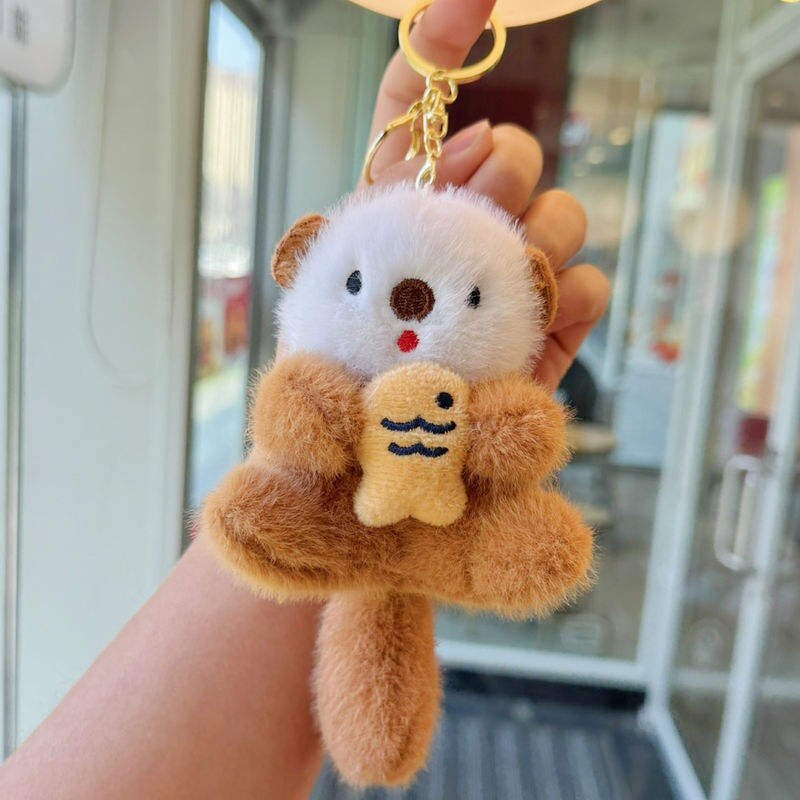 Plush Keychain - Manufacturer Otter Beaver Doll Custom Stuffed Animal Promotion Gift