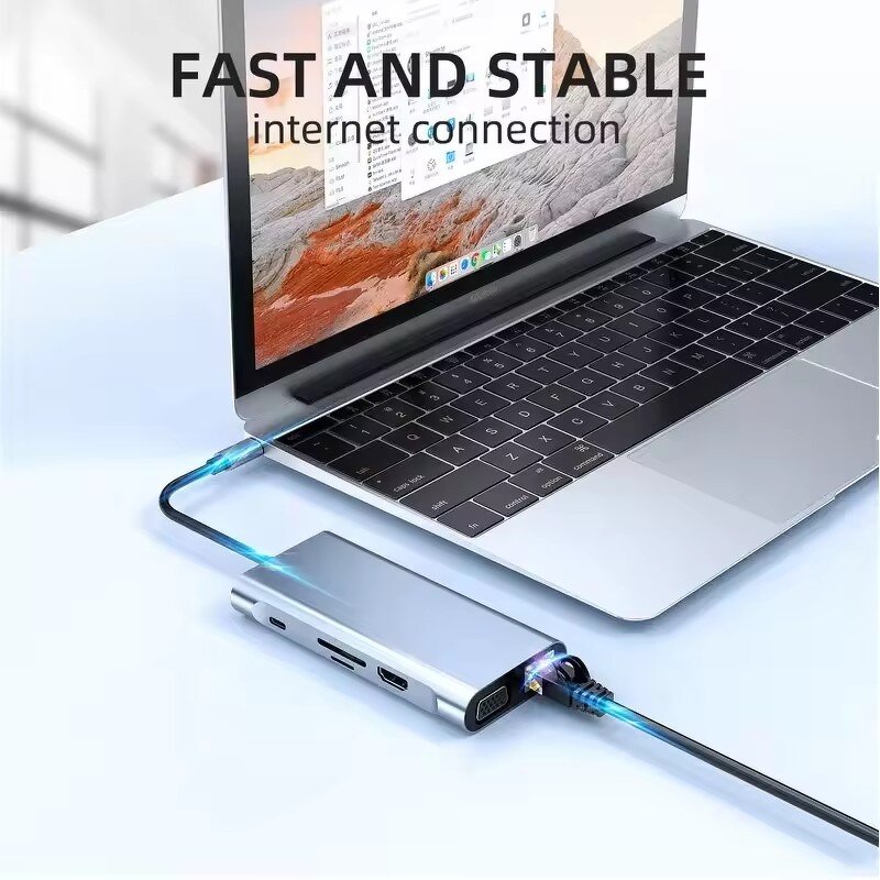 USB Hub - Manufacturer Multi-Port SD/TF Card Reader USB3.0 OTG Adapter Laptop