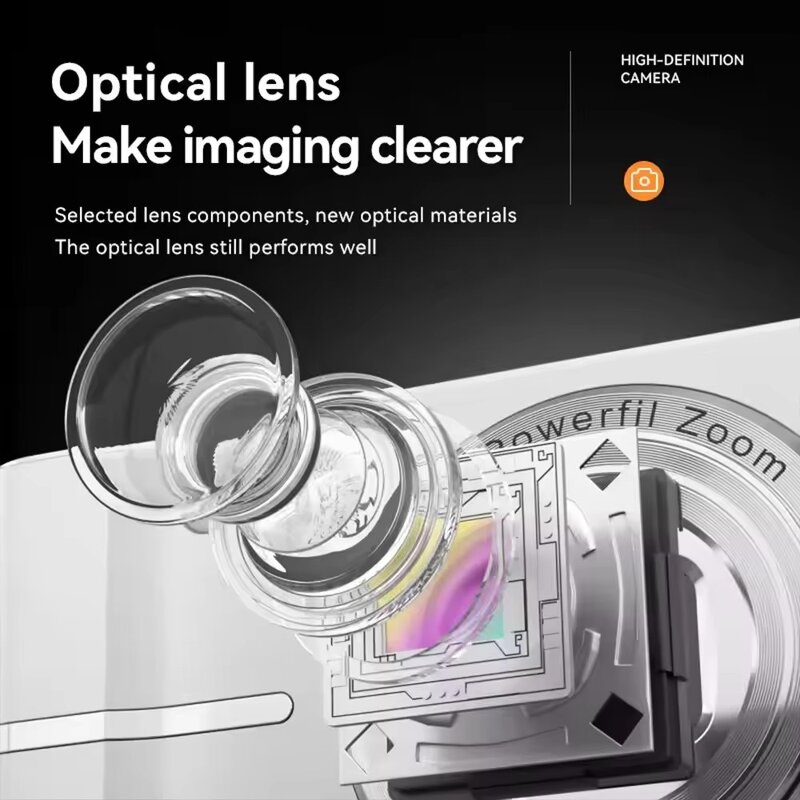 Kids Camera - Manufacturer 50MP 4K 2.4" Retro 16X Digital Zoom Portable Card